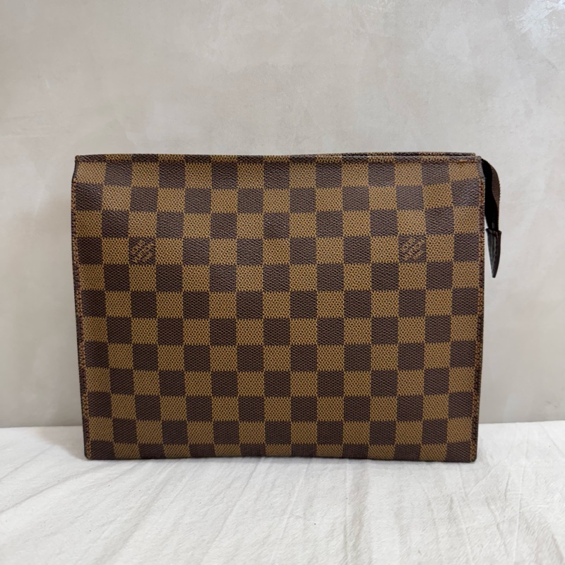 LV 棋盤格 手拿包-5