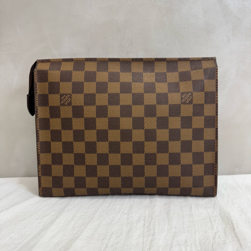 LV 棋盤格 手拿包-6