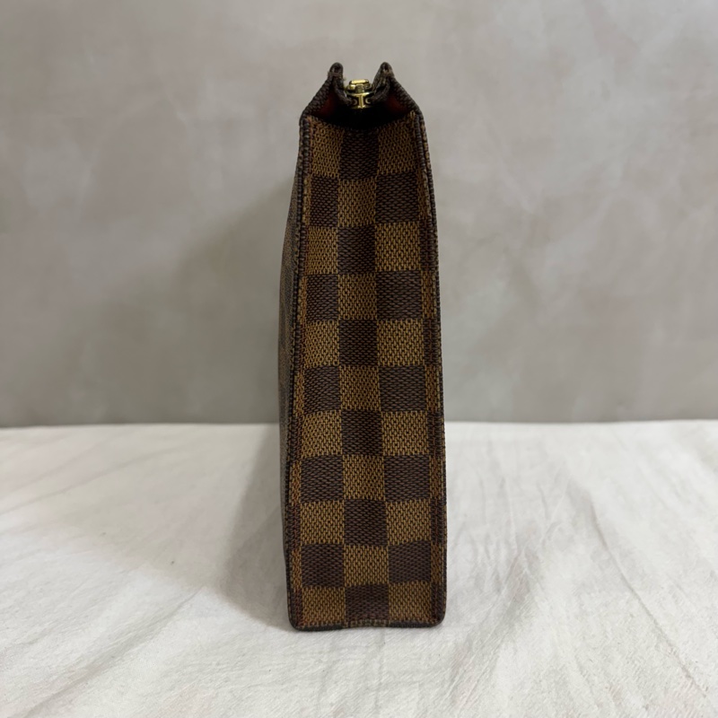 LV 棋盤格 手拿包-7