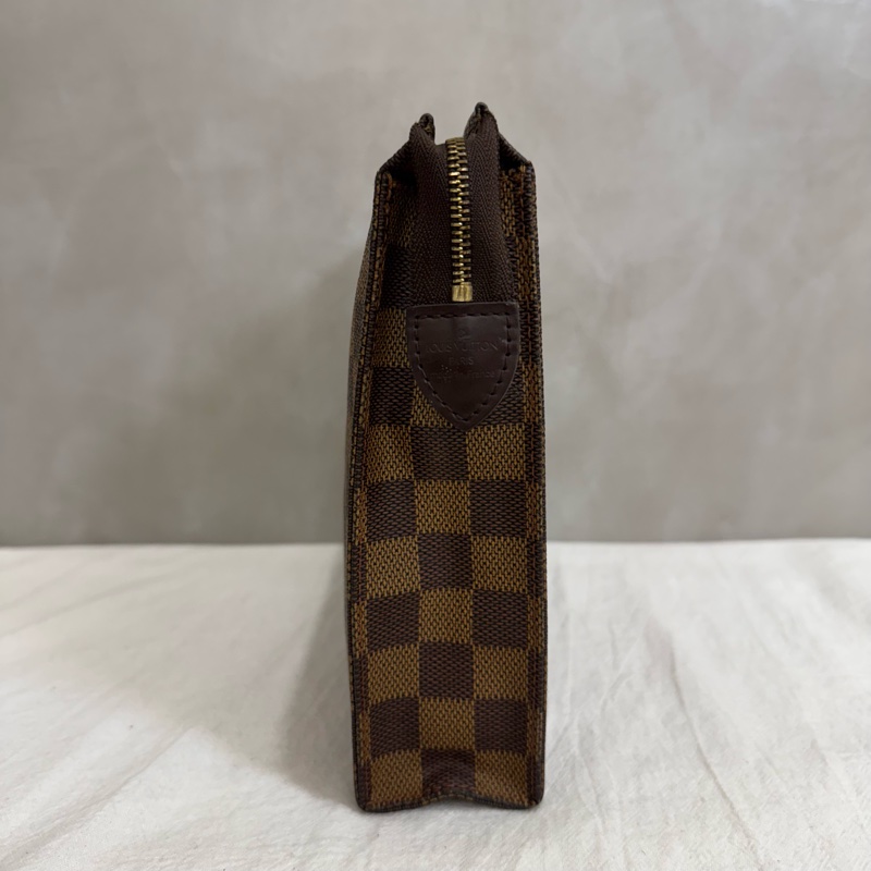 LV 棋盤格 手拿包-8