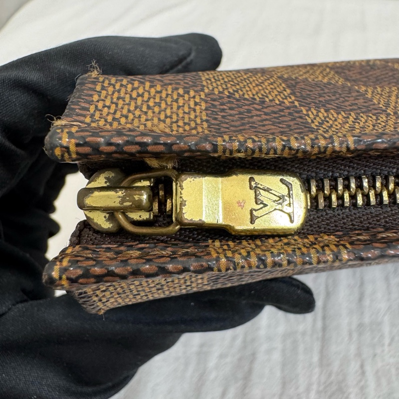 LV 棋盤格 手拿包-15