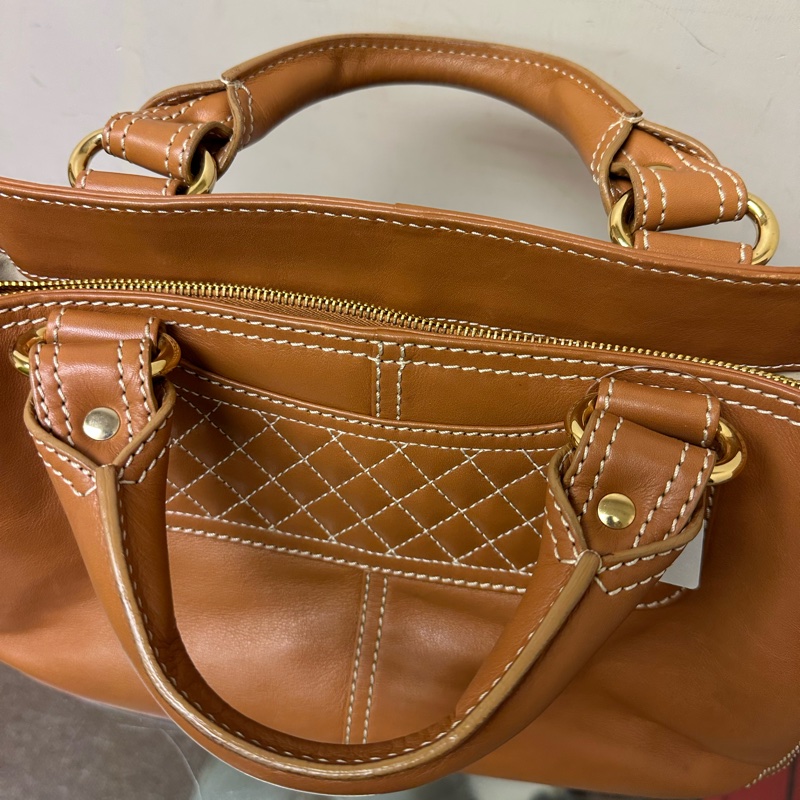 Celine Boogie駝色手袋-2