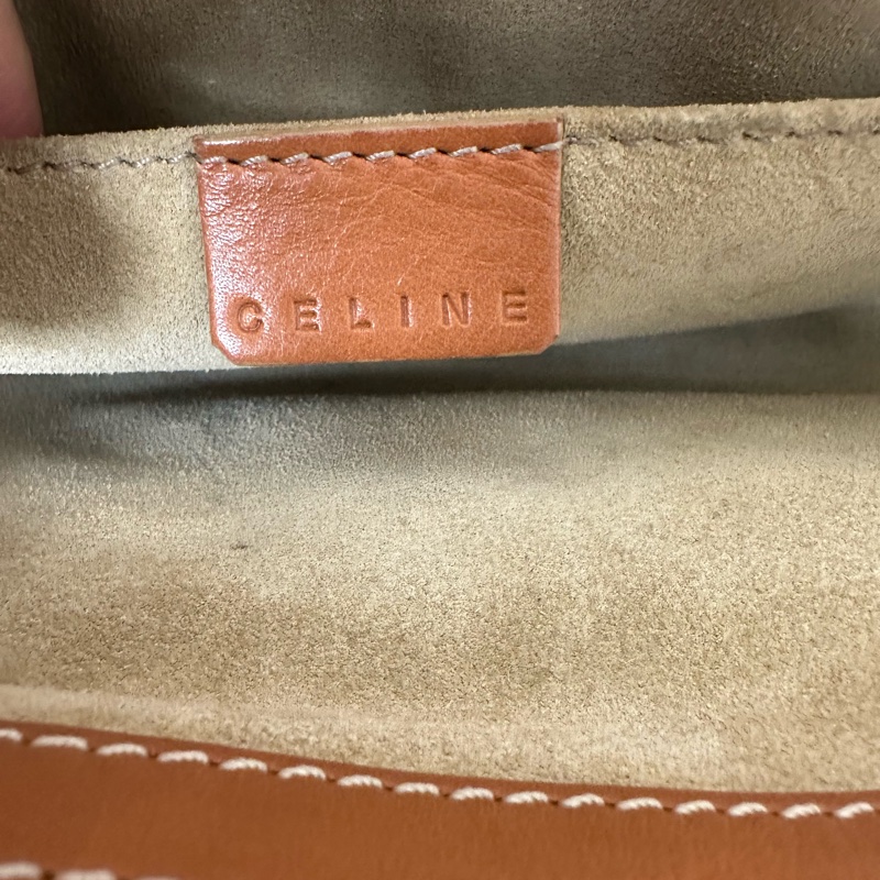 Celine Boogie駝色手袋-9