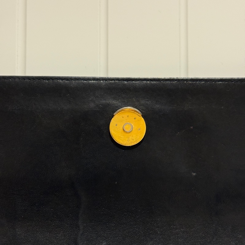 Chanel 香奈兒 vintage 黑武士 相機包/斜背包/肩背包-10