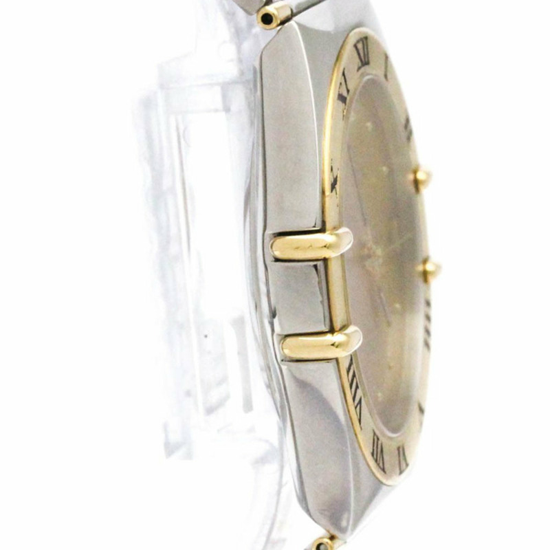 歐米茄星座系列自動機械藍寶石錶背腕錶 368.1075 拋光-7