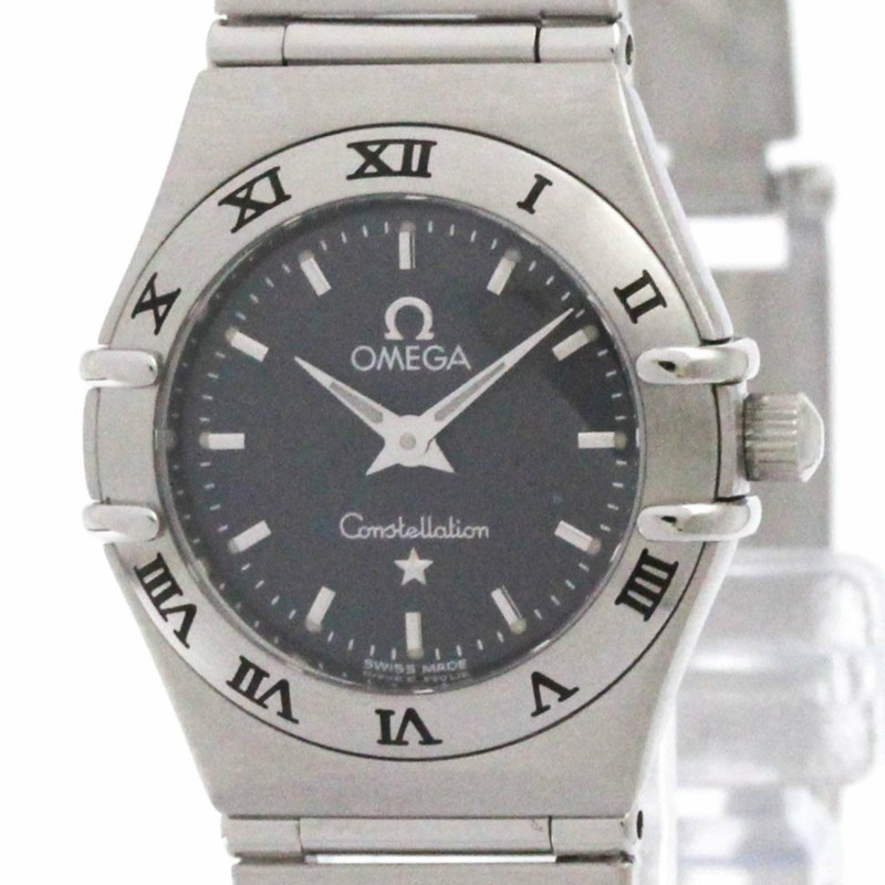 歐米茄星座系列鋼質石英女士腕錶 1562.40 拋光-0