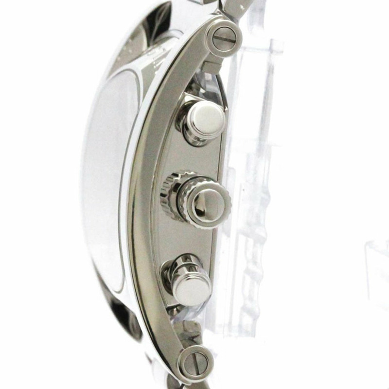 BVLGARI Assioma Chronoragph 鋼自動男士手錶 AA48SCH 拋光-3