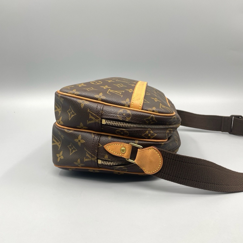 LV路易威登老花記者相機斜背包-4