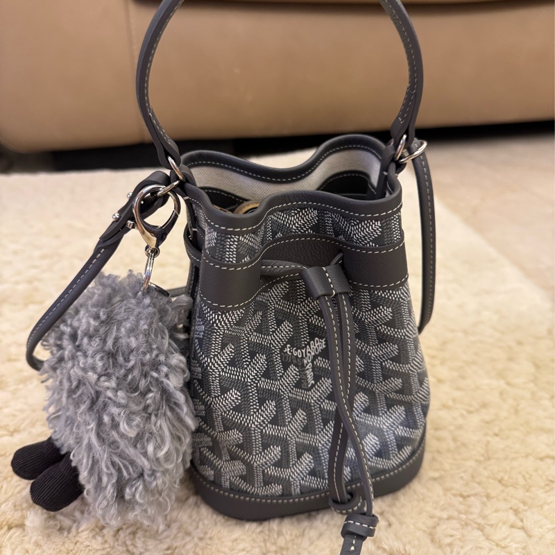 goyard戈雅 mini 小水桶 灰色-2