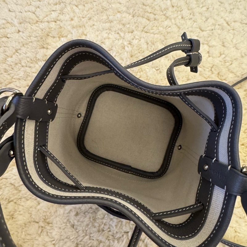 goyard戈雅 mini 小水桶 灰色-13