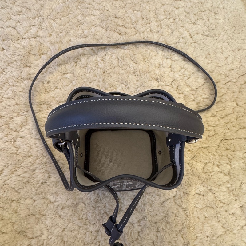 goyard戈雅 mini 小水桶 灰色-14