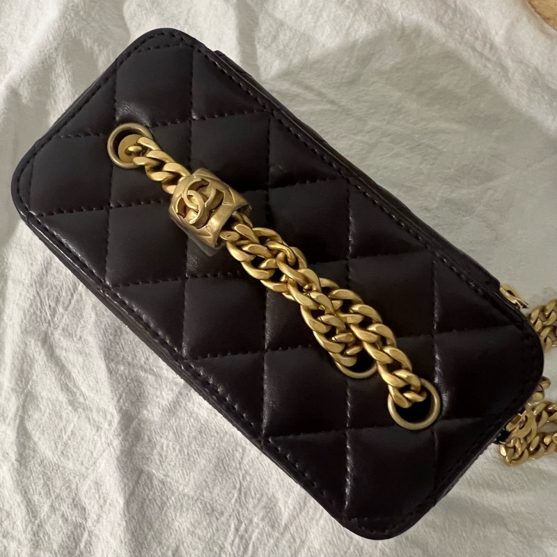 ෆ Chanel 2022 化妝包 盒子包-6