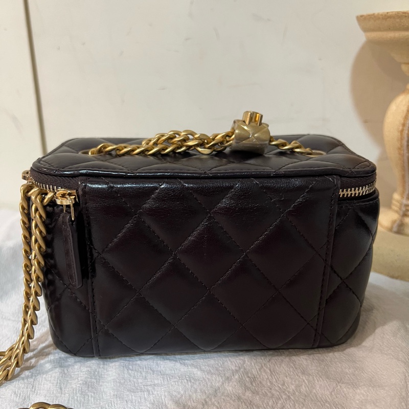 ෆ Chanel 2022 化妝包 盒子包-7