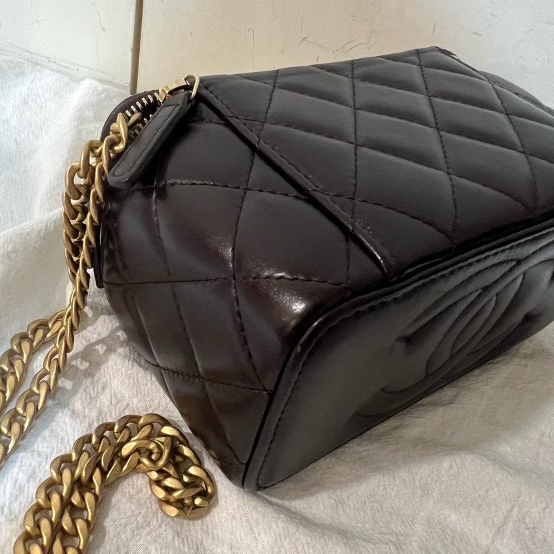 ෆ Chanel 2022 化妝包 盒子包-9