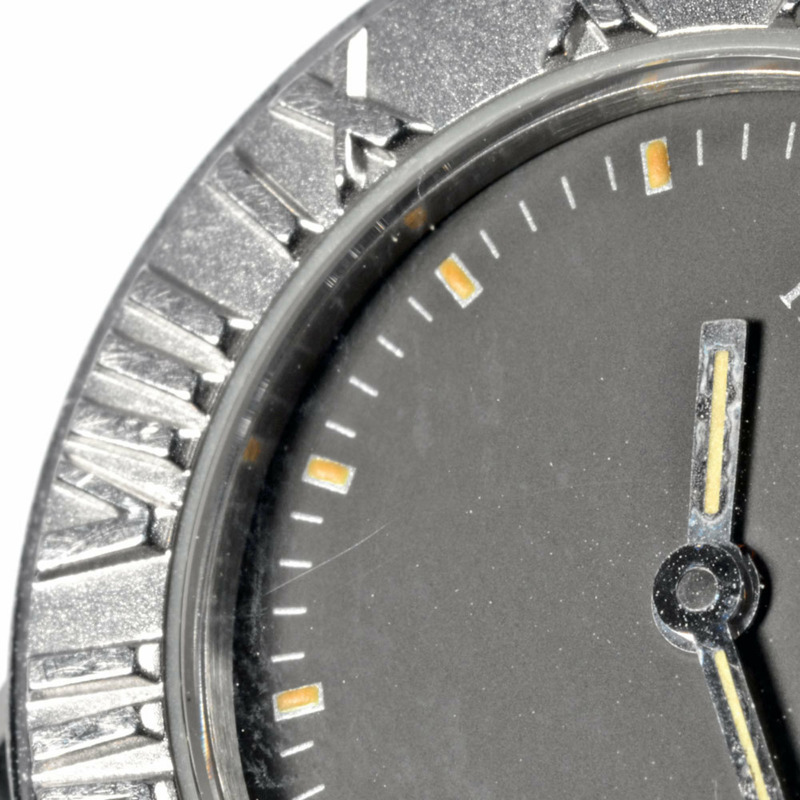 Tiffany 9N0278324 Atlas Date 手錶 石英 黑色錶盤 不鏽鋼 女士腕錶-8