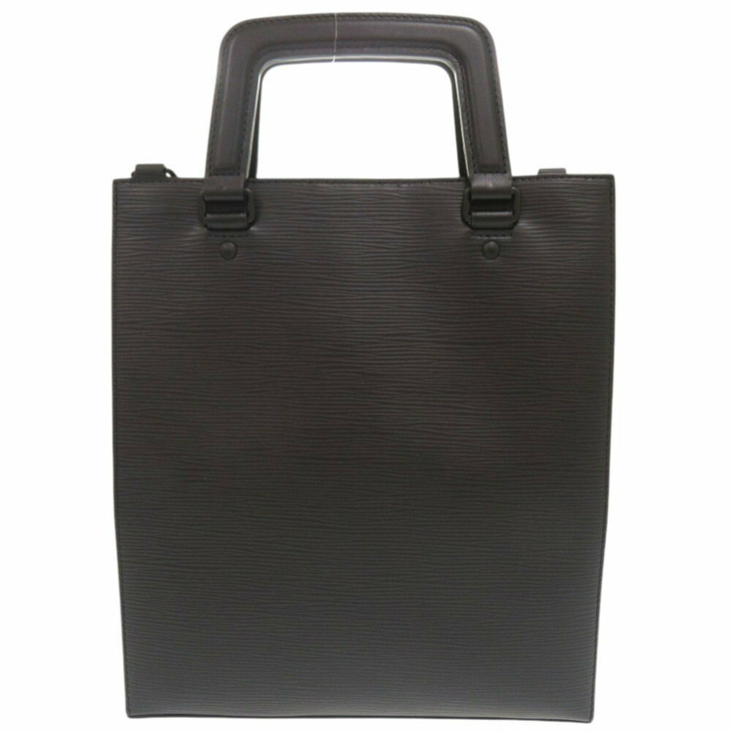 路易威登 Sac Plat Fold Epi 皮革 M58497 黑色手提包/肩背包 LV 1517LOUIS VUITTON 男款-2