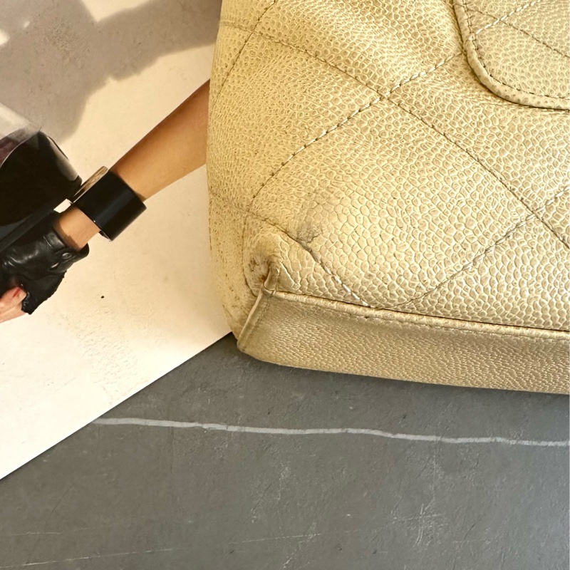 （MYMluxurybag) 🔥Chanel 🔥荔枝皮袋 松木肩帶袋-12