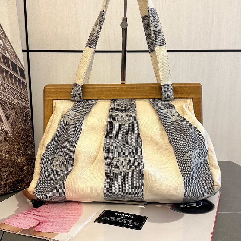 (MYMluxurybag) 🔥Chanel 松木肩袋袋 🔥麻布袋-21