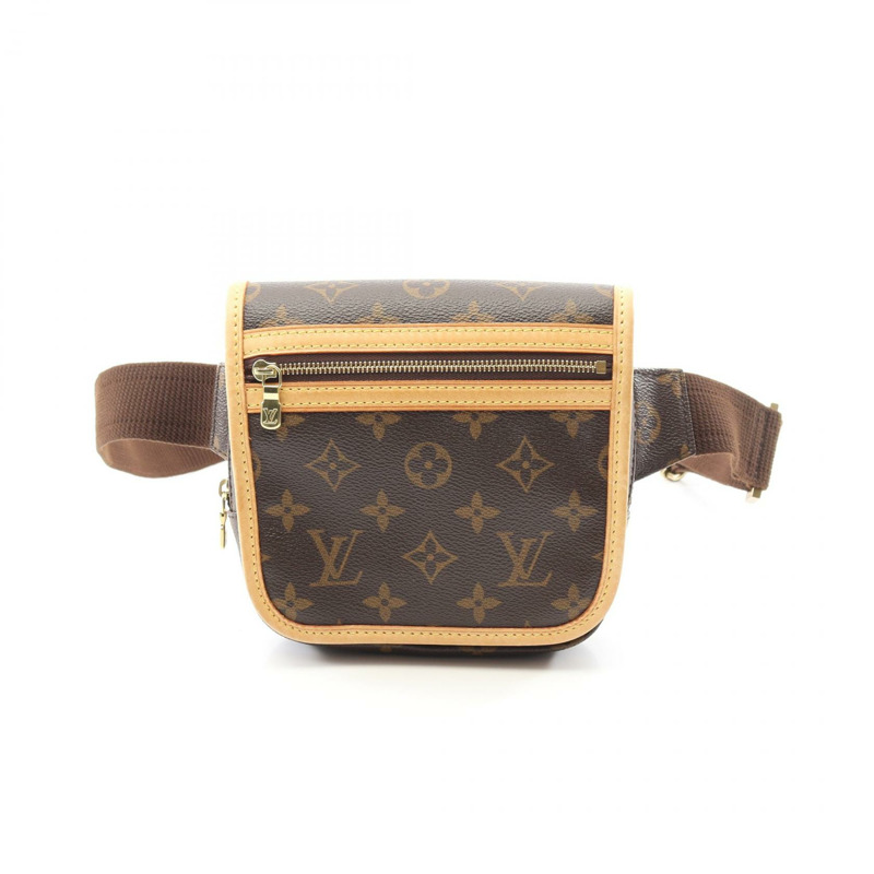 LOUIS VUITTON Bosphore 腰包 M40108 Monogram 帆布皮革棕色二手 LV-0