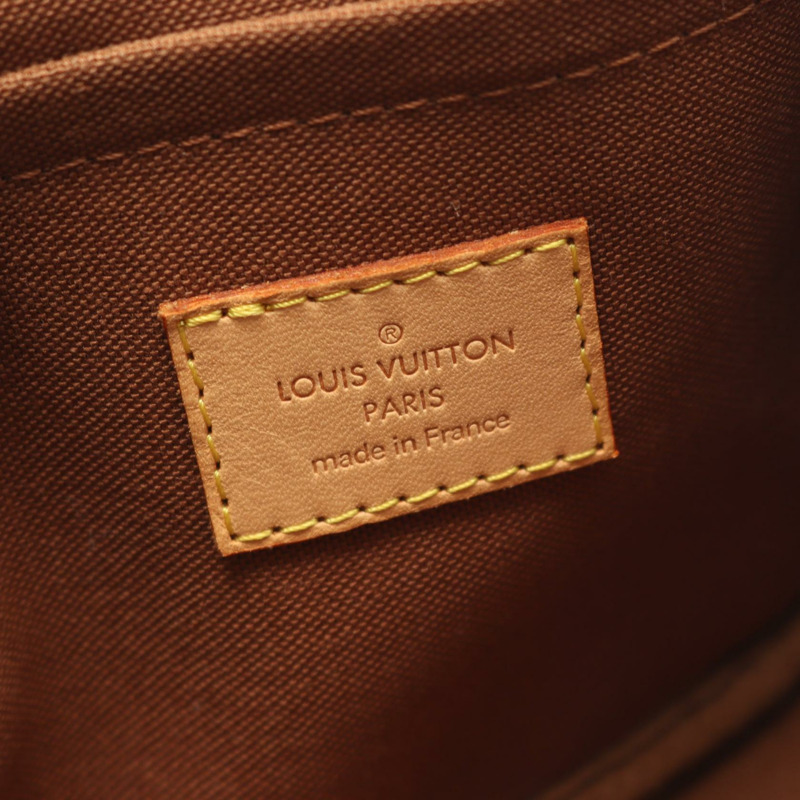 LOUIS VUITTON Bosphore 腰包 M40108 Monogram 帆布皮革棕色二手 LV-3