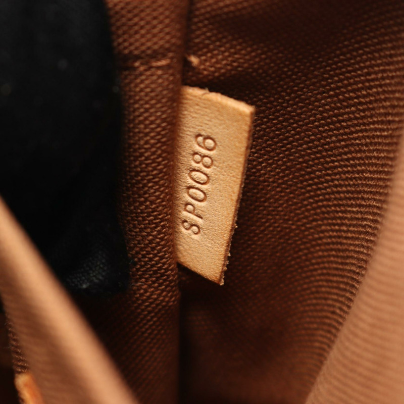 LOUIS VUITTON Bosphore 腰包 M40108 Monogram 帆布皮革棕色二手 LV-4