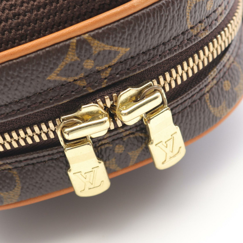 LOUIS VUITTON Pochette Gange 腰包 M51870 Monogram 帆布 棕色 二手 男女通用-8