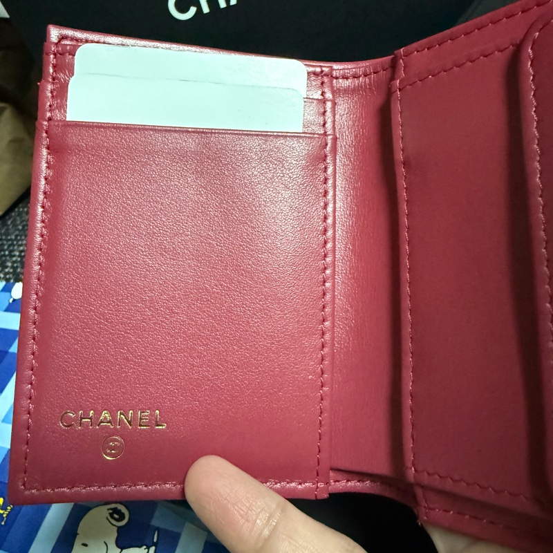 Chanel 24c 19系列三折短夾-2