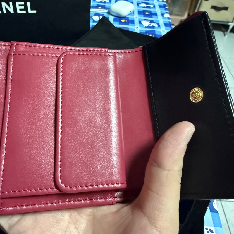 Chanel 24c 19系列三折短夾-3