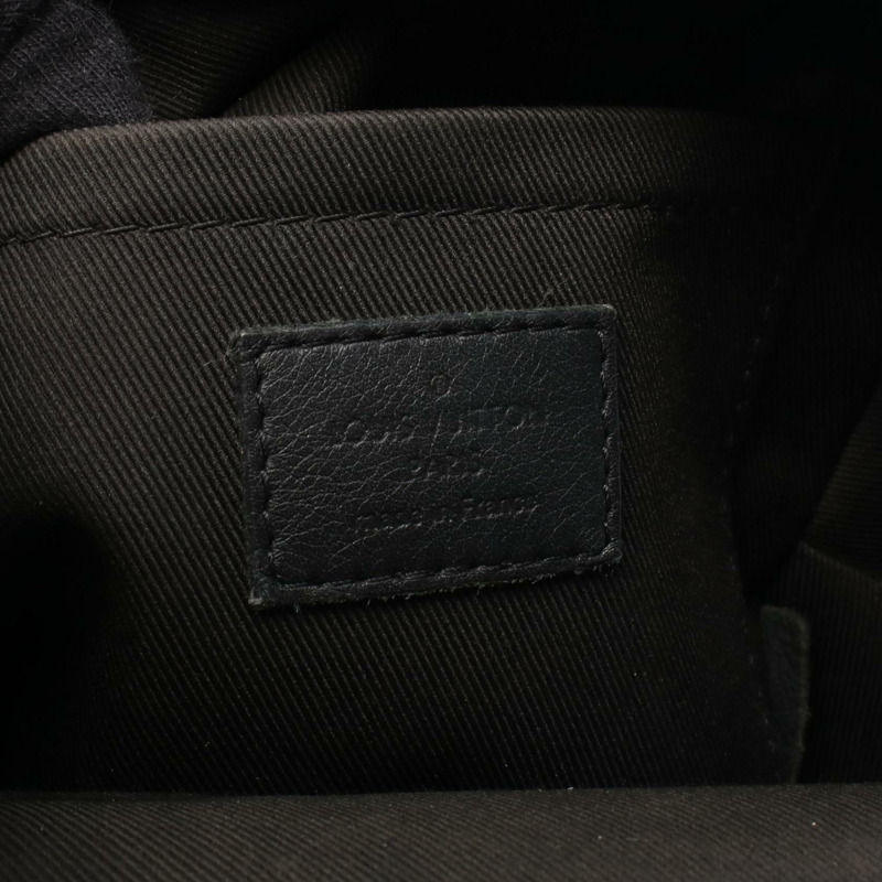 LOUIS VUITTON Palm Springs 迷你背包 M44873 Monogram 帆布 棕色 黑色 二手-3