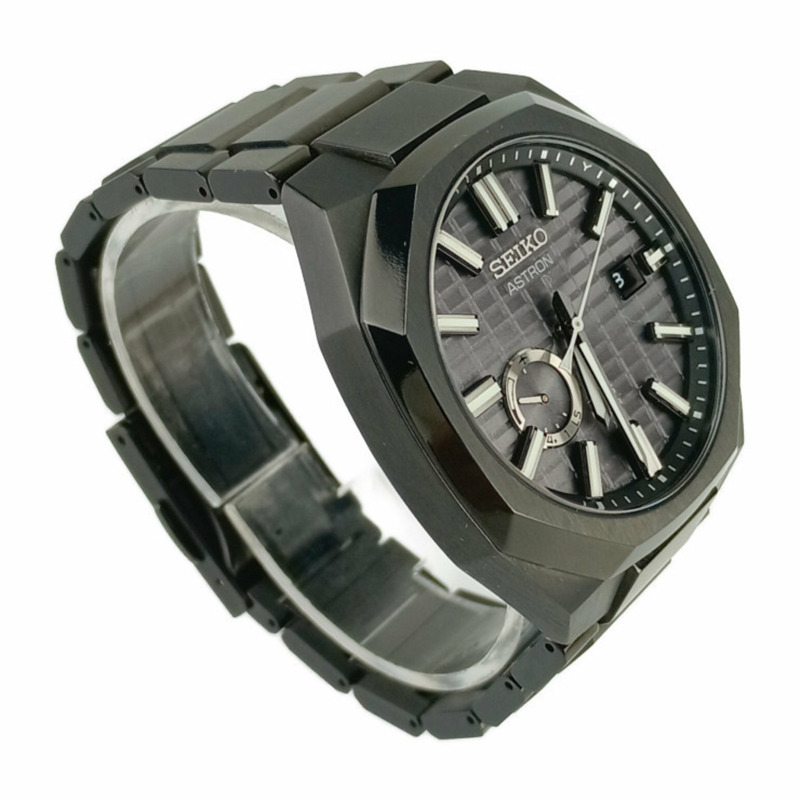 SEIKO Astron Nexter 系列手錶 3X62-0AA0 SBXD015 黑色錶盤 TI 男士太陽能 GPS 衛星無線電波-2