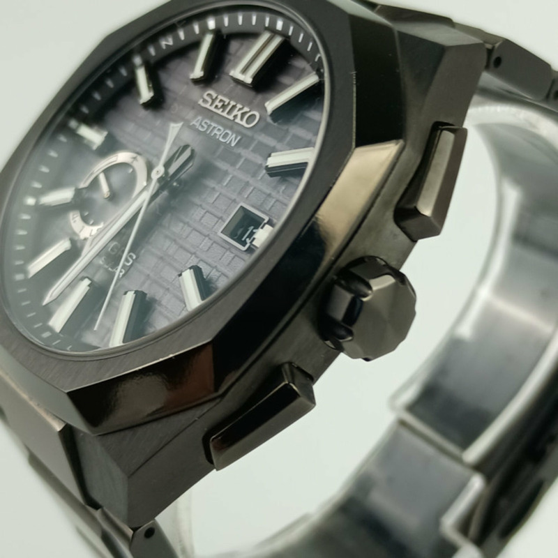 SEIKO Astron Nexter 系列手錶 3X62-0AA0 SBXD015 黑色錶盤 TI 男士太陽能 GPS 衛星無線電波-3