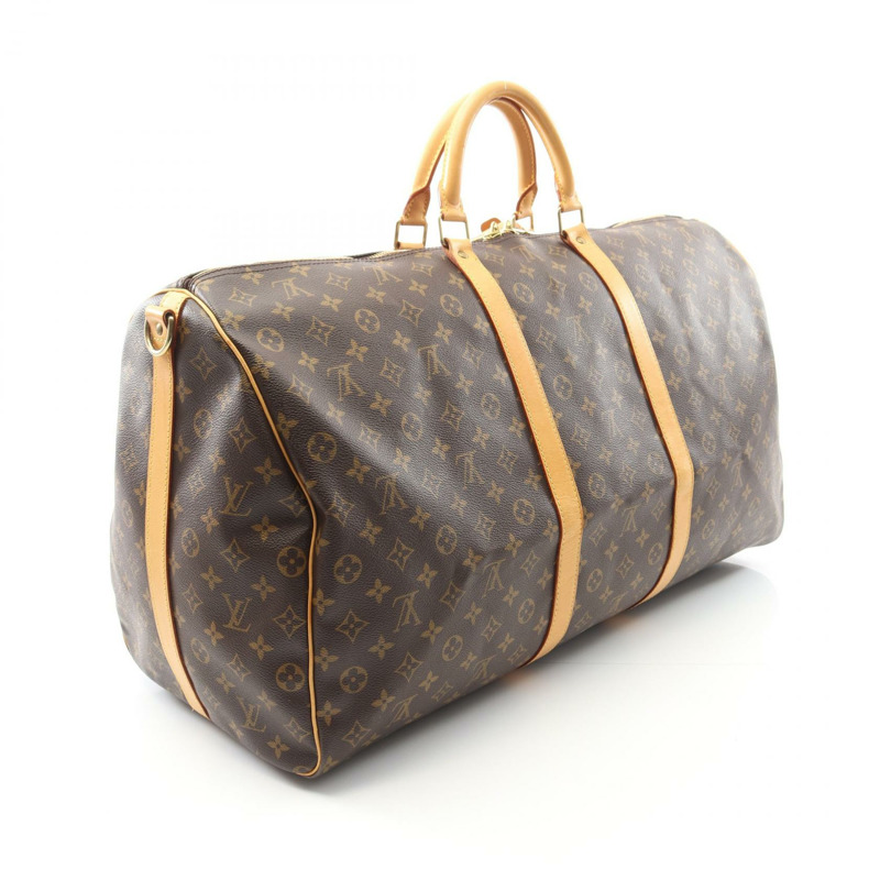 LOUIS VUITTON Keepall Bandouliere 60 手提單肩包行李箱 M41412 Monogram-1