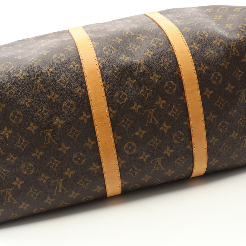 LOUIS VUITTON Keepall Bandouliere 60 手提單肩包行李箱 M41412 Monogram-10
