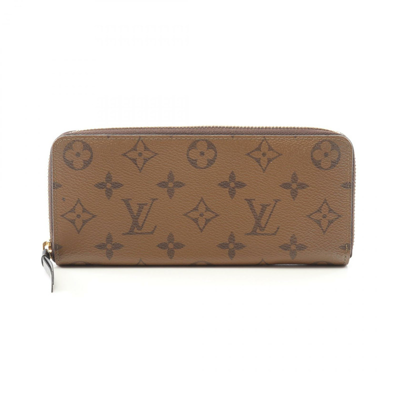 LOUIS VUITTON Portefeuille Clemence 長皮夾 M82336 Monogram Reverse 二手 LV-0