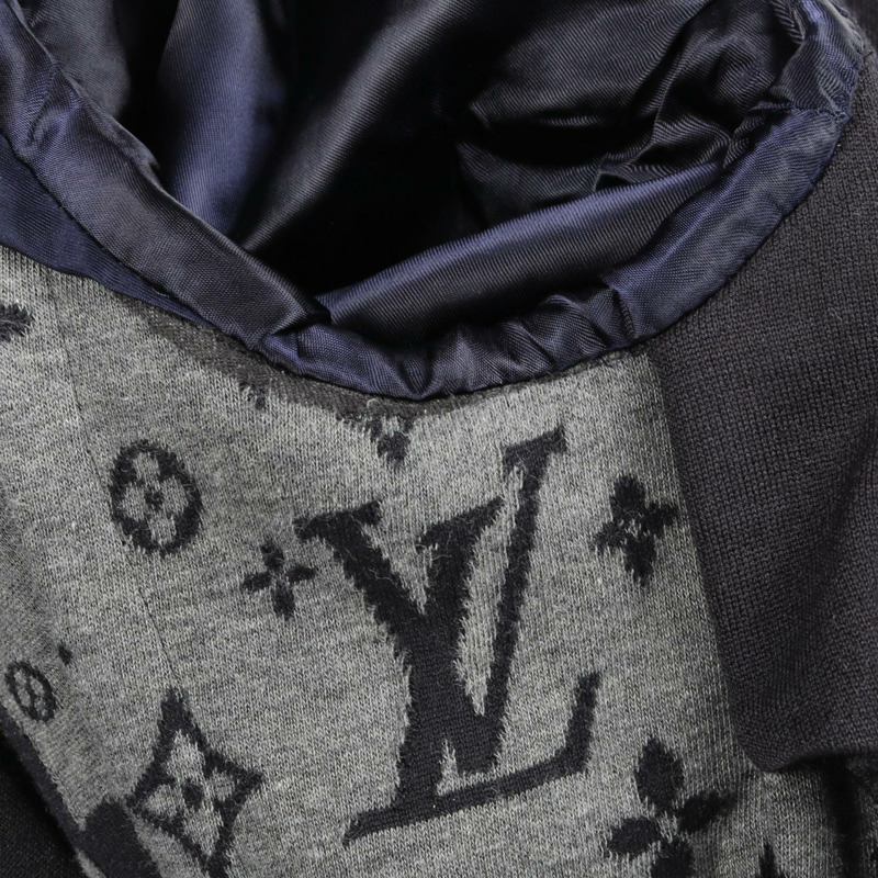 路易威登 (LOUIS VUITTON) 訂製夾克 RM221Q ZLZ HKJ40E 羊毛棉混紡 海軍藍 二手 男款 #48-9