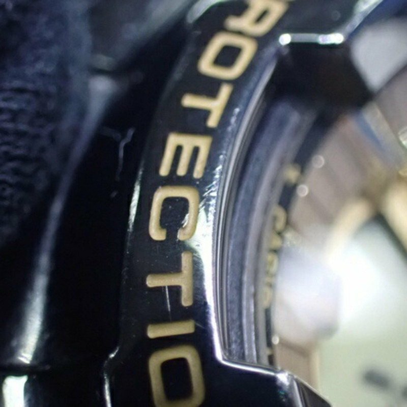 CASIO G-SHOCK 100 週年 NEW ERA 合作款 GM-110NE-1AJR 男士石英類比數位手錶,搭配黑金色錶盤和樹脂不銹鋼錶殼-3