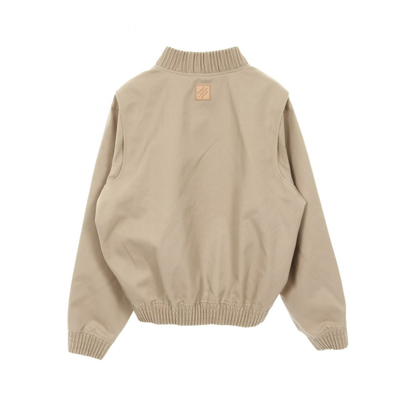 LOUIS VUITTON 刺繡夾克 RM242MQ RM6 HRB40E 聚酯棉米色二手-1