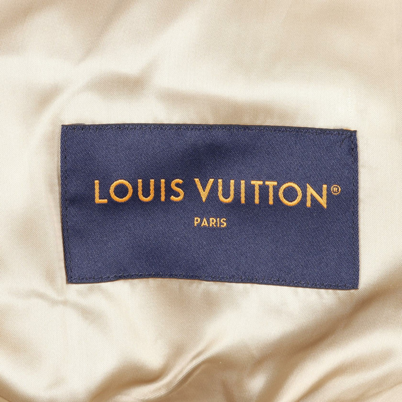 LOUIS VUITTON 刺繡夾克 RM242MQ RM6 HRB40E 聚酯棉米色二手-2