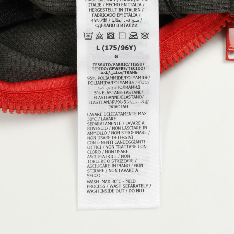 GUCCI GG提花半拉鍊針織衫 726373 尼龍灰黑色二手女款 #L-3