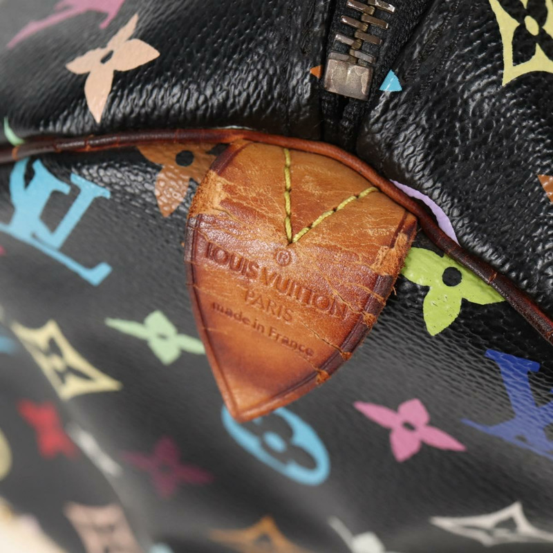 【日本直送】路易威登 Monogram 多色 Speedy 30 手提包 黑色 M92642 正品 128485V-9