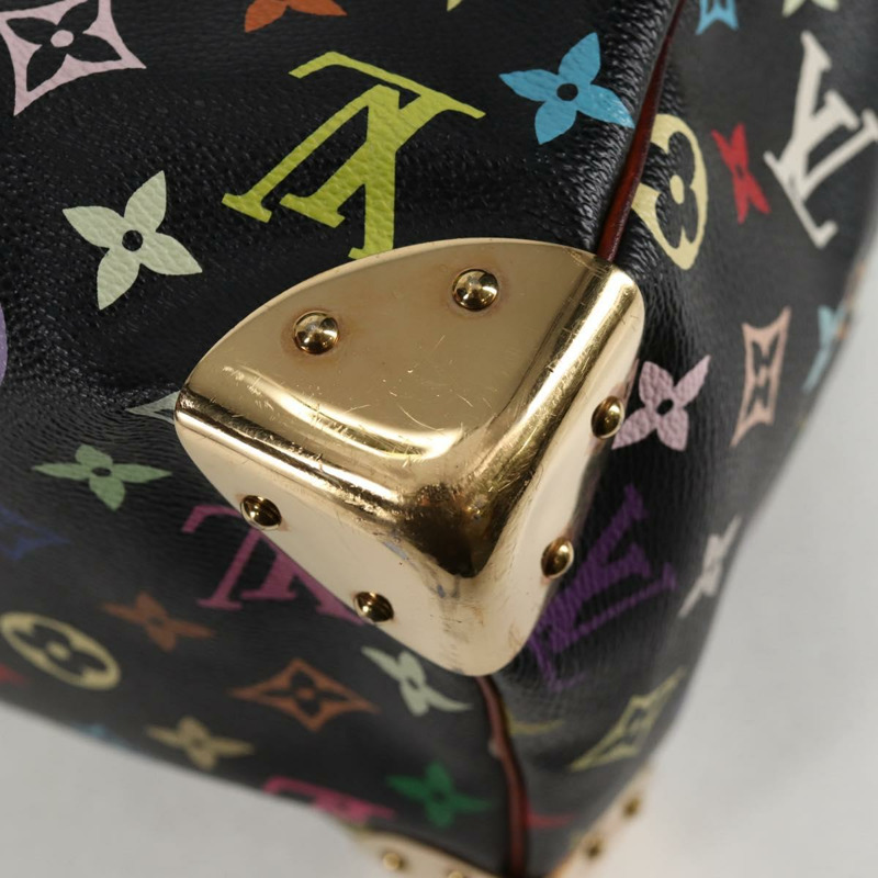 【日本直送】路易威登 Monogram 多色 Speedy 30 手提包 黑色 M92642 正品 128485V-16