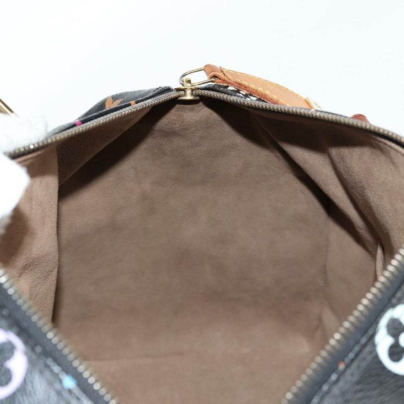 【日本直送】路易威登 Monogram 多色 Speedy 30 手提包 黑色 M92642 正品 128485V-21