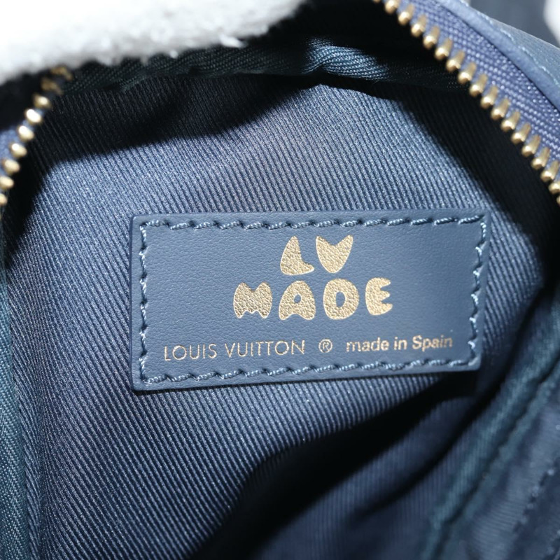 【日本直送】路易威登 LV 方形雙手機包 藍色 M81060 LV 正品 132489M-9