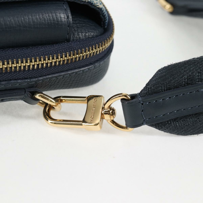 【日本直送】路易威登 LV 方形雙手機包 藍色 M81060 LV 正品 132489M-17