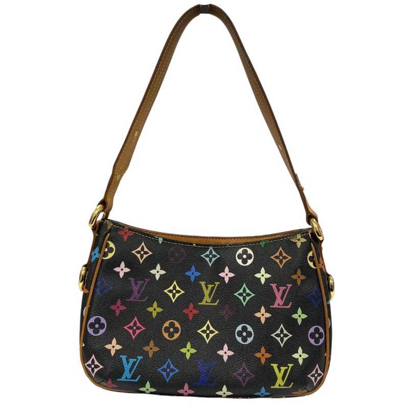 LOUIS VUITTON 路易威登 M40054 Lodge GM PVC帆布 肩背包 黑三彩-1