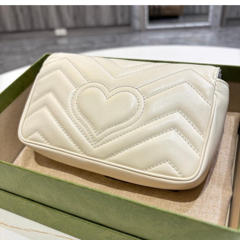 *SHIHNA名牌精品*GUCCI GG Marmont超迷你牛皮肩斜背-3