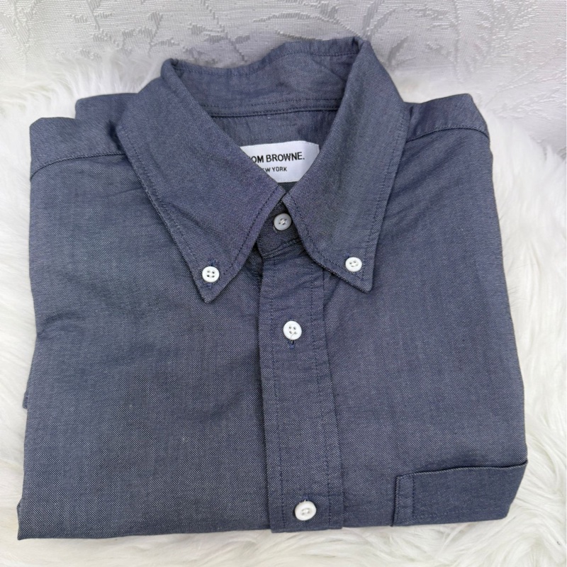 Thom browne 長袖恤衫 100%-3