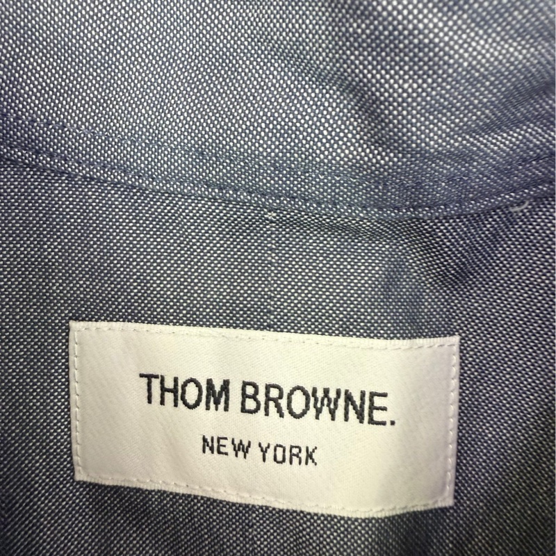 Thom browne 長袖恤衫 100%-12
