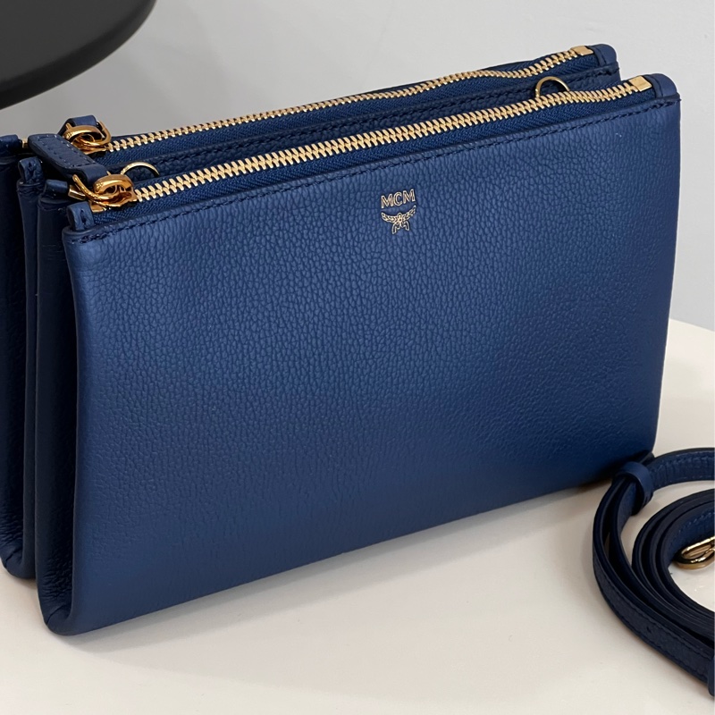 MCM Klara Crossbody Pouch(雙層拉鍊斜背包)-2