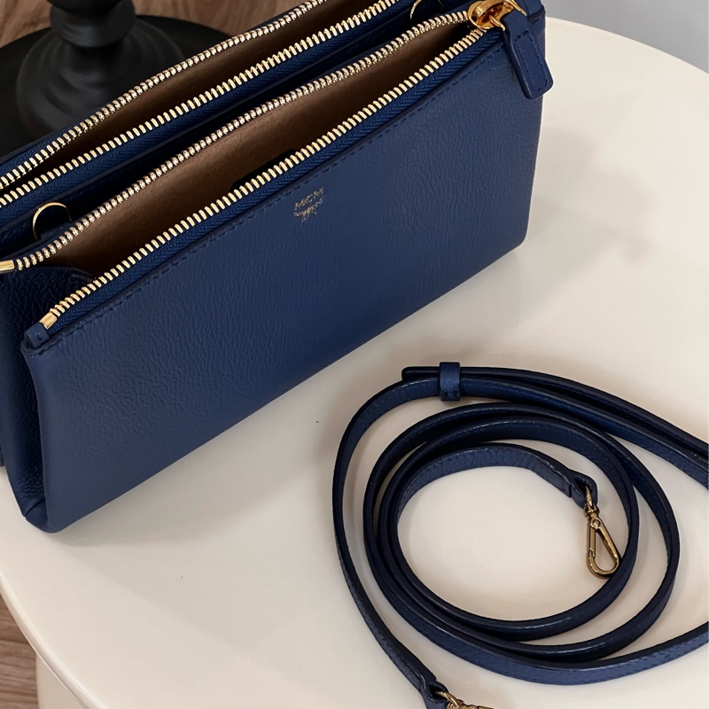 MCM Klara Crossbody Pouch(雙層拉鍊斜背包)-7